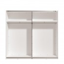 ΝΤΟΥΛΑΠΑ ALERIA 220 OG h205 ΛΕΥΚΟ ΧΡΩΜΑ 220x61x205εκ