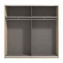 ΝΤΟΥΛΑΠΑ ARBELA 220 OG h217 LIGHT PORT ΟΑΚ ΧΡΩΜΑ 220x61x218εκ