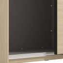 ΝΤΟΥΛΑΠΑ ARBELA 220 OG h217 LIGHT PORT ΟΑΚ ΧΡΩΜΑ 220x61x218εκ