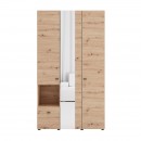 ΝΤΟΥΛΑΠΑ CAMPSIE 3K1F1O h207 ARTISAN OAK ΧΡΩΜΑ 118x52x208εκ