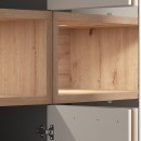 ΝΤΟΥΛΑΠΑ DONALD 4K2F1O h227 CASHEMERE/ARTISAN OAK ΧΡΩΜΑ 179x57x227εκ