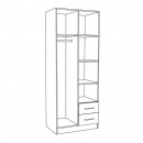 ΝΤΟΥΛΑΠΑ Fylliana Prime 2Κ KF ARTISAN ΧΡΩΜΑ 80x52x205εκ