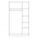 ΝΤΟΥΛΑΠΑ Fylliana Prime 3Κ CASHMERE ΧΡΩΜΑ 120x52x205εκ