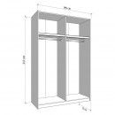 ΝΤΟΥΛΑΠΑ GARD 150 h217 CASHMERE ΧΡΩΜΑ 146x61x218εκ