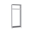 ΝΤΟΥΛΑΠΑ HANA 2Κ GREY OAK 80x52x205εκ