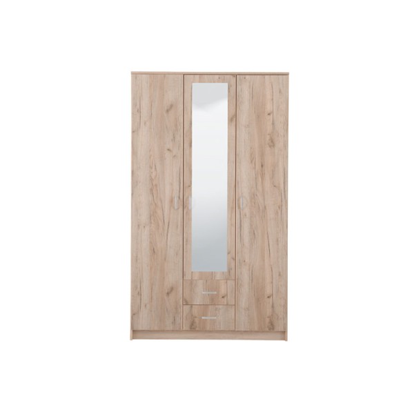 ΝΤΟΥΛΑΠΑ Hana 3Κ2FO GREY OAK 120x52x205εκ