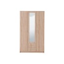 ΝΤΟΥΛΑΠΑ HANA 3K2FO SONOMA 120x52x205εκ