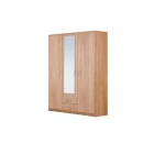 ΝΤΟΥΛΑΠΑ HANA 3K2FO SONOMA 120x52x205εκ