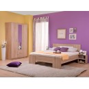 ΝΤΟΥΛΑΠΑ HANA 3K2FO SONOMA 120x52x205εκ