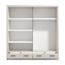ΝΤΟΥΛΑΠΑ ΜΕ ΚΑΘΡΕΦΤΗ ALBI PLUS 205 2F OG CASHMERE ΧΡΩΜΑ 205x60x216εκ