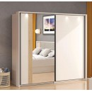 ΝΤΟΥΛΑΠΑ ΜΕ ΚΑΘΡΕΦΤΗ BELFORT 220 CASHMERE-ARTISAN ΧΡΩΜΑ 220x61x205εκ