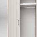 ΝΤΟΥΛΑΠΑ ΜΕ ΚΑΘΡΕΦΤΗ LAMBETH 220 OG h205 CASHMERE-ARTISAN OAK ΧΡΩΜΑ 220x62x205εκ