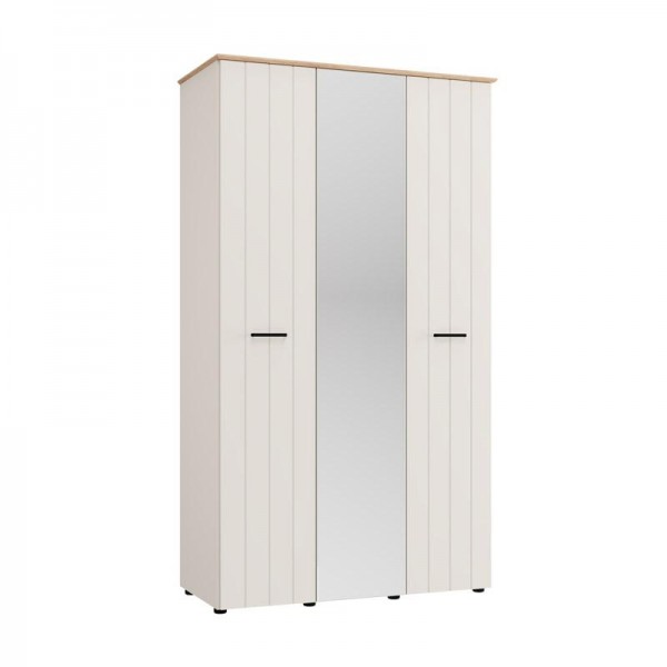 ΝΤΟΥΛΑΠΑ ΜΕ ΚΑΘΡΕΦΤΗ LAMBETH 3K1O h207 CASHMERE-ARTISAN OAK ΧΡΩΜΑ 120x54x208εκ