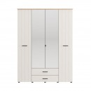 ΝΤΟΥΛΑΠΑ ΜΕ ΚΑΘΡΕΦΤΗ LAMBETH 4K2F2O h207 CASHMERE-ARTISAN OAK ΧΡΩΜΑ 158x54x208εκ