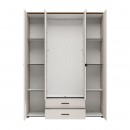 ΝΤΟΥΛΑΠΑ ΜΕ ΚΑΘΡΕΦΤΗ LAMBETH 4K2F2O h207 CASHMERE-ARTISAN OAK ΧΡΩΜΑ 158x54x208εκ