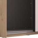 ΝΤΟΥΛΑΠΑ ΜΕ ΚΑΘΡΕΦΤΗ MODENA 245 OG H217 ARTISAN ΟΑΚ-CASHMERE ΧΡΩΜΑ 245x62x218εκ