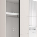 ΝΤΟΥΛΑΠΑ ΜΕ ΚΑΘΡΕΦΤΗ SALAMIS 200 OG h205 CASHMERE ΧΡΩΜΑ 195x61x205εκ