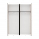 ΝΤΟΥΛΑΠΑ ΜΕ ΚΑΘΡΕΦΤΗ SALAMIS 4K1O h207 CASHMERE ΧΡΩΜΑ 155x52x208εκ