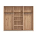 ΝΤΟΥΛΑΠΑ MONDEGO 270 POG ΜΕ ΚΑΘΡΕΦΤΗ ARTISAN-ΛΕΥΚΗ ΛΑΚΑ 262.5x62.5x224εκ