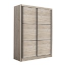ΝΤΟΥΛΑΠΑ NAVARA 165 GREY OAK 166x60x215,5εκ