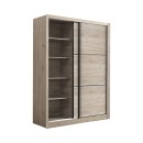 ΝΤΟΥΛΑΠΑ NAVARA 165 GREY OAK 166x60x215,5εκ
