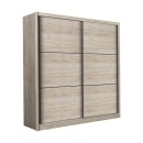 ΝΤΟΥΛΑΠΑ NAVARA 215 GREY OAK 213x60x215,5εκ