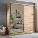 ΝΤΟΥΛΑΠΑ NAVARA ΜΕ ΚΑΘΡΕΦΤΗ 215 OG ARTISAN OAK 213x60x215,5εκ