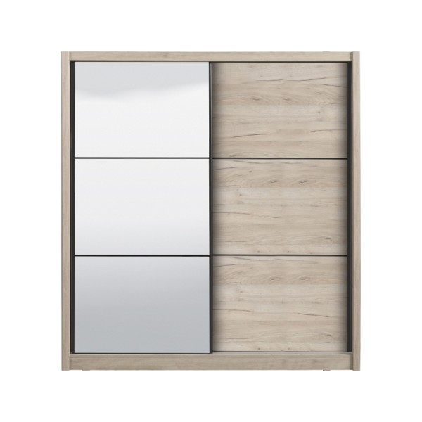 ΝΤΟΥΛΑΠΑ NAVARA ΜΕ ΚΑΘΡΕΦΤΗ 215 OG GREY OAK 213x60x215,5