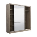 ΝΤΟΥΛΑΠΑ NAVARA ΜΕ ΚΑΘΡΕΦΤΗ 215 OG GREY OAK 213x60x215,5