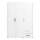 ΝΤΟΥΛΑΠΑ PARNAS 3K2F ΛΕΥΚΟ 149x54x208εκ