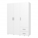 ΝΤΟΥΛΑΠΑ PARNAS 3K2F ΛΕΥΚΟ 149x54x208εκ