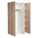 ΝΤΟΥΛΑΠΑ RITMO ΜΕ ΚΑΘΡΕΦΤΗ 3Κ1Ο SONOMA 114.5x51.5x200εκ