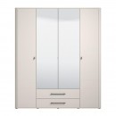 ΝΤΟΥΛΑΠΑ SERDICA 4K2F2O h211 CASHMERE ΧΡΩΜΑ 180x57x211εκ