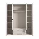 ΝΤΟΥΛΑΠΑ SERDICA 4K2F2O h211 CASHMERE ΧΡΩΜΑ 180x57x211εκ