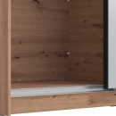 ΝΤΟΥΛΑΠΑ SIERRA 180 ΜΕ ΚΑΘΡΕΦΤΗ ARTISAN OAK 180x62.5x210εκ
