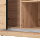 ΝΤΟΥΛΑΠΑ SIERRA 220 ΜΕ ΚΑΘΡΕΦΤΗ ARTISAN OAK 217x62.5x210εκ