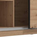 ΝΤΟΥΛΑΠΑ SIERRA 240 ΜΕ ΚΑΘΡΕΦΤΗ ARTISAN OAK ΧΡΩΜΑ 237x63x210εκ