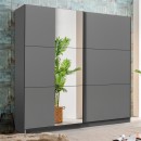 ΝΤΟΥΛΑΠΑ SIERRA 240 ΜΕ ΚΑΘΡΕΦΤΗ ΓΚΡΙ ΧΡΩΜΑ 236.5x62.5x210εκ