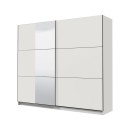 ΝΤΟΥΛΑΠΑ SIERRA 240 ΜΕ ΚΑΘΡΕΦΤΗ ΛΕΥΚΟ ΧΡΩΜΑ 236.5x62.5x210εκ