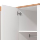ΝΤΟΥΛΑΠΑ VARADERO 4K1O ARTISAN OAK-ΛΕΥΚΟ-ARTISAN OAK 157,5x53x203,5εκ