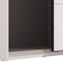 ΝΤΟΥΛΑΠΑ VEYMONT 220 OG h217 ΛΕΥΚΟ ΧΡΩΜΑ 220x61x218εκ