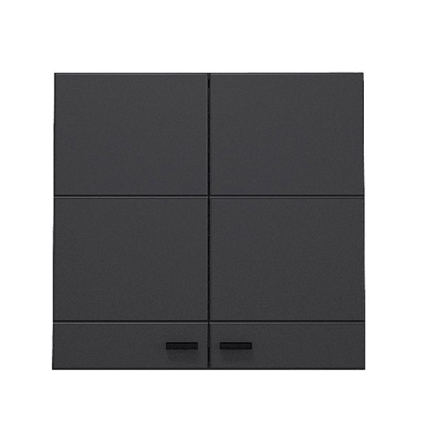 ΝΤΟΥΛΑΠΙ ΚΟΥΖΙΝΑΣ CLAUDIA 60A ΓΚΡΙ CONCRETE-BLACK MATT FOIL 60x30x57εκ