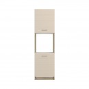 ΝΤΟΥΛΑΠΙ ΚΟΥΖΙΝΑΣ DIANA BD 60 GREY OAK-SAND ΓΥΑΛΙΣΤΕΡΟ FOIL 60x58x215εκ