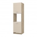 ΝΤΟΥΛΑΠΙ ΚΟΥΖΙΝΑΣ DIANA BD 60 GREY OAK-SAND ΓΥΑΛΙΣΤΕΡΟ FOIL 60x58x215εκ