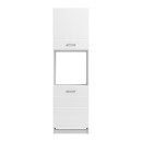 ΝΤΟΥΛΑΠΙ ΚΟΥΖΙΝΑΣ Diva BD 60 ΛΕΥΚΗ/ΛΕΥΚΗ ΛΑΚΑ 60x57,5x214,5εκ