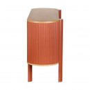 ΟΒΑΛ ΜΠΟΥΦΕΣ Fylliana Elington ΦΥΣΙΚΟ-ΠΟΡΤΟΚΑΛΙ 160x40x80εκ