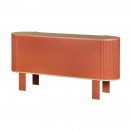 ΟΒΑΛ ΜΠΟΥΦΕΣ Fylliana Elington ΦΥΣΙΚΟ-ΠΟΡΤΟΚΑΛΙ 160x40x80εκ