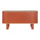 ΟΒΑΛ ΜΠΟΥΦΕΣ Fylliana Elington ΦΥΣΙΚΟ-ΠΟΡΤΟΚΑΛΙ 160x40x80εκ