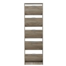 ΠΑΠΟΥΤΣΟΘΗΚΗ Base 15 GREY OAK 58x18x191,5εκ