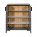 ΠΑΠΟΥΤΣΟΘΗΚΗ Fylliana Shoerack ΓΚΡΙ ΧΡΩΜΑ 69x34x85εκ